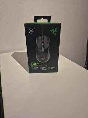Razer Cobra Gaming Mouse New Sealed In Box Wired RGB Lightweight Esports PC
